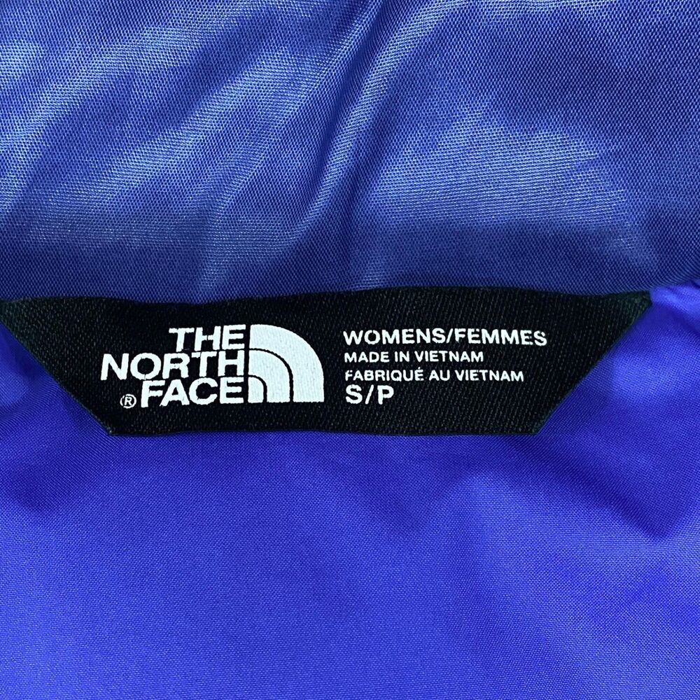 The North Face Women’s Puffer Vest Size S Purple Insulated Fall 2015 Pre-Owned - Picture 2 of 16